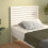 Berkfield Bed Headboard White 81x4x100 cm Solid Wood Pine 4