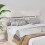 Berkfield Bed Headboard White 124x3x81 cm Solid Wood Pine 4