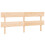 Berkfield Bed Headboard 204x3x81 cm Solid Wood Pine 2