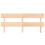 Berkfield Bed Headboard 204x3x81 cm Solid Wood Pine 3