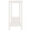 Berkfield Console Table White 110x40x80 cm Solid Wood Pine 4