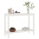 Berkfield Console Table White 110x40x80 cm Solid Wood Pine 6