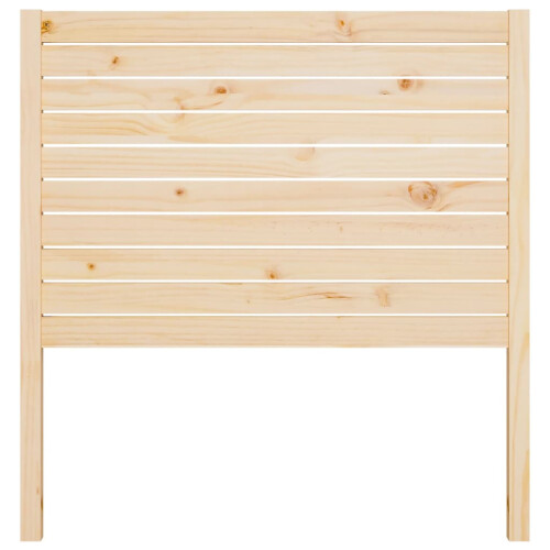 Berkfield Bed Headboard 96x4x100 cm Solid Wood Pine 2