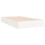 Berkfield Bed Frame without Mattress White Solid Wood 90x200 cm 3