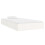 Berkfield Bed Frame without Mattress White Solid Wood 90x200 cm 4