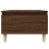 Berkfield Side Table Brown Oak 50x46x35 cm Engineered Wood 6