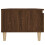 Berkfield Side Table Brown Oak 50x46x35 cm Engineered Wood 8