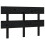Berkfield Bed Headboard Black 138x3x81 cm Solid Wood Pine 2