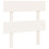 Berkfield Bed Headboard White 103.5x3x81 cm Solid Wood Pine 2