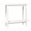 Berkfield Console Table White 110x40x80 cm Solid Wood Pine 2