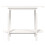 Berkfield Console Table White 110x40x80 cm Solid Wood Pine 5