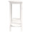Berkfield Console Table White 110x40x80 cm Solid Wood Pine 6