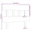 Berkfield Bed Headboard Honey Brown 93.5x3x81 cm Solid Wood Pine 6