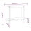 Berkfield Console Table White 110x40x80 cm Solid Wood Pine 8