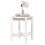 Berkfield Coffee Table White ò 42.5x45 cm Solid Wood Pine 4