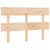 Berkfield Bed Headboard 184x3x81 cm Solid Wood Pine 2