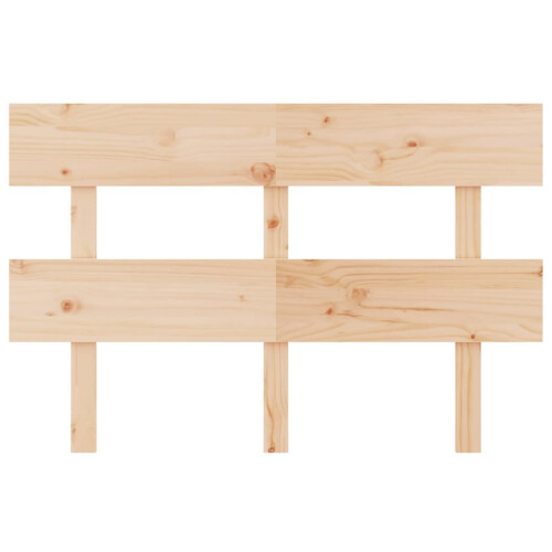 Berkfield Bed Headboard 184x3x81 cm Solid Wood Pine 2