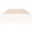 Berkfield Bed Frame without Mattress White Solid Wood 90x190 cm Single Single 5
