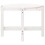 Berkfield Coffee Table White 118x63x45 cm Solid Wood Pine 6
