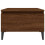 Berkfield Side Table Brown Oak 50x46x35 cm Engineered Wood 6