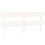 Berkfield Bed Headboard White 204x3x81 cm Solid Wood Pine 2