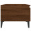 Berkfield Side Table Brown Oak 50x46x35 cm Engineered Wood 8