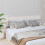 Berkfield Bed Headboard White 204x3x81 cm Solid Wood Pine 4