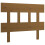 Berkfield Bed Headboard Honey Brown 103.5x3x81 cm Solid Wood Pine 2