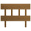 Berkfield Bed Headboard Honey Brown 103.5x3x81 cm Solid Wood Pine 3