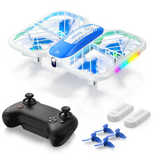 Mini Drone for Kids with Propeller Protection, Altitude Hold, 3D Flips, Dual Batteries, Easy Control