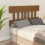 Berkfield Bed Headboard Honey Brown 183.5x3x81 cm Solid Wood Pine 5