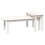 Berkfield 2 Piece Coffee Table Set White Solid Wood Pine 2
