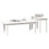 Berkfield 2 Piece Coffee Table Set White Solid Wood Pine 4