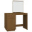 Berkfield Dressing Table Honey Brown 95x50x134 cm Solid Wood Pine 2