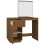 Berkfield Dressing Table Honey Brown 95x50x134 cm Solid Wood Pine 8