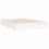 Berkfield Bed Frame without Mattress White Solid Wood 140x190 cm 3
