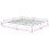 Berkfield Bed Frame without Mattress White Solid Wood 160x200 cm 10