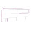 Berkfield Bed Headboard Black 204x6x82.5 cm Solid Wood Pine 6