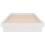 819893 Berkfield Bed Frame without Mattress White Solid Wood 90x200 cm 5