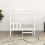 Berkfield Dog Bed White 95.5x73.5x90 cm Solid Wood Pine 3