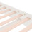 819893 Berkfield Bed Frame without Mattress White Solid Wood 90x200 cm 7