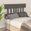 Berkfield Bed Headboard Grey 183.5x3x81 cm Solid Wood Pine 5