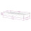 819893 Berkfield Bed Frame without Mattress White Solid Wood 90x200 cm 10