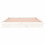 Berkfield LED Bed Frame without Mattress White 140x190 cm Solid Wood 7