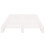 Berkfield Pallet Bed without Mattress White Single Solid Wood 5