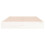 Berkfield Bed Frame without Mattress White Solid Wood 150x200 cm King Size King Size 5