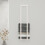 Berkfield Towel Rack White 23x18x110 cm Solid Wood Pine 3