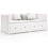 Berkfield Day Bed without Mattress White 90x190 cm Single Solid Wood Pine 5