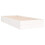 Berkfield Bed Frame without Mattress White Solid Wood 75x190 cm Small Single 3