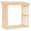 Berkfield Firewood Rack 108x64.5x109 cm Solid Wood Pine 2